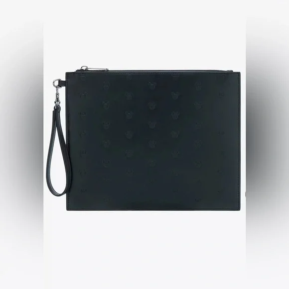 Loungefly Disney Mickey & Minnie
Silhouette Allover Embossed Wristlet
Pouch NWT - Picture 3 of 8